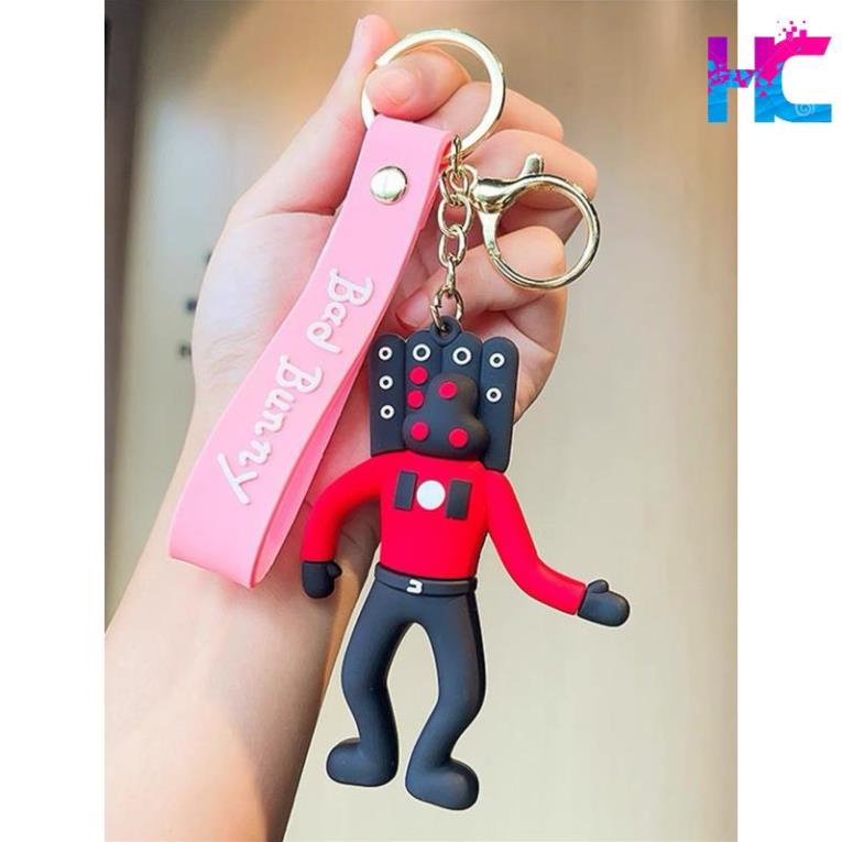 Móc Khoá Skibidi Toilet Nhựa Dẻo Dễ Thương - Hottrend - hang_chuan