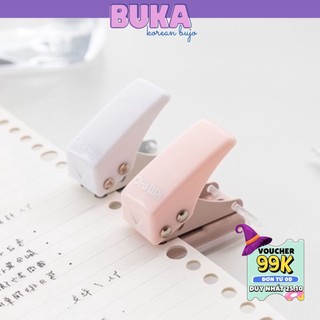 Bấm lỗ giấy Buka đục lỗ giấy đơn Mini KW-Trio KW phụ kiện sổ planner, bullet journal