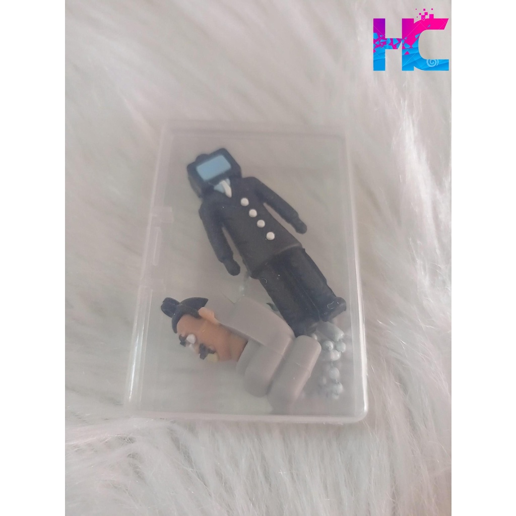 Mô Hình Skibidi Toilet Quái Vật Bồn Cầu - Móc khóa Skibidi Toilet - hang_chuan