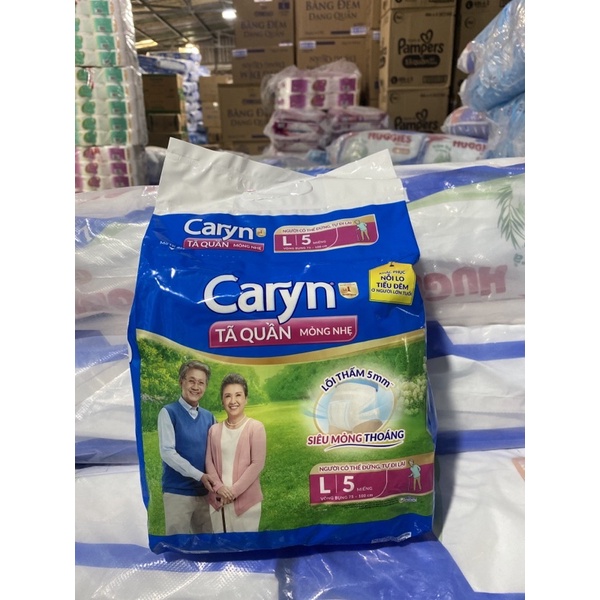 Tã Bỉm Quần Người Lớn Caryn  Size L5 Miếng Dành Cho Người Lớn
