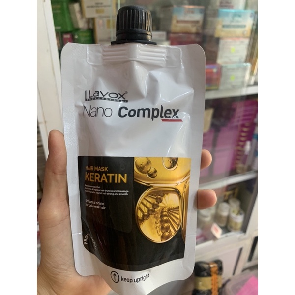 Hấp Dầu - Ủ Tóc Lavox Nano Complex Siêu Mềm Mượt Bóng Mịn 150ml