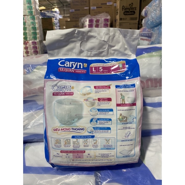 Tã Bỉm Quần Người Lớn Caryn  Size L5 Miếng Dành Cho Người Lớn