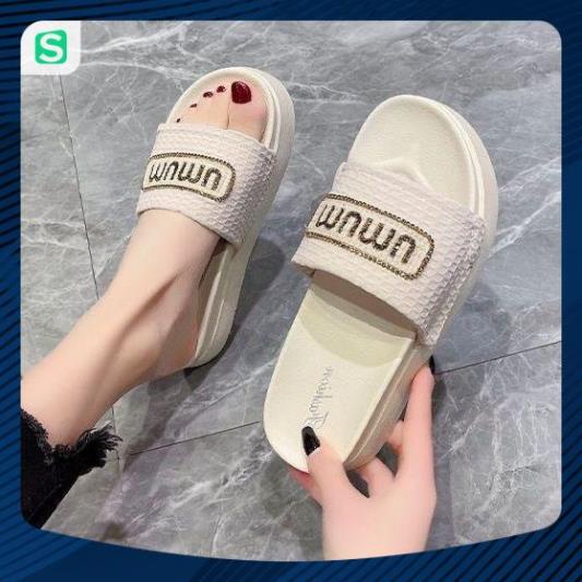 Dép Bánh Mỳ Nữ MUMU Độn Đế Siêu Hót Trends