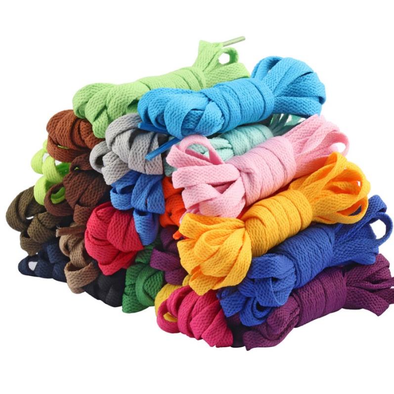 Dây giày thể thao dẹp nhiều màu sắc, dây giày phù hợp với các loại giày Sneaker độ dài 120cm và 160cm - MH1