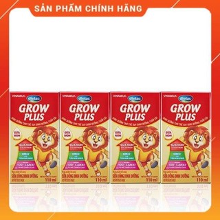 Sữa uống dinh dưỡng dielac grow plus - thùng 48 hộp x 110ml