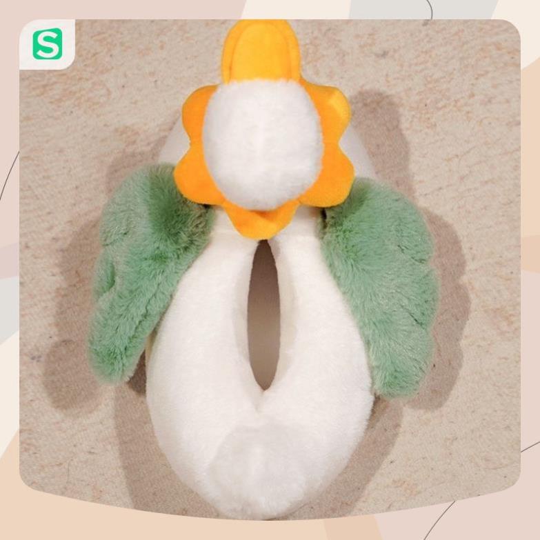 HOT HOT! Dép Bông Mang Trong Nhà Siêu Ấm Hình Chú Vịt Cute Dành Cho Nam Nữ 2022