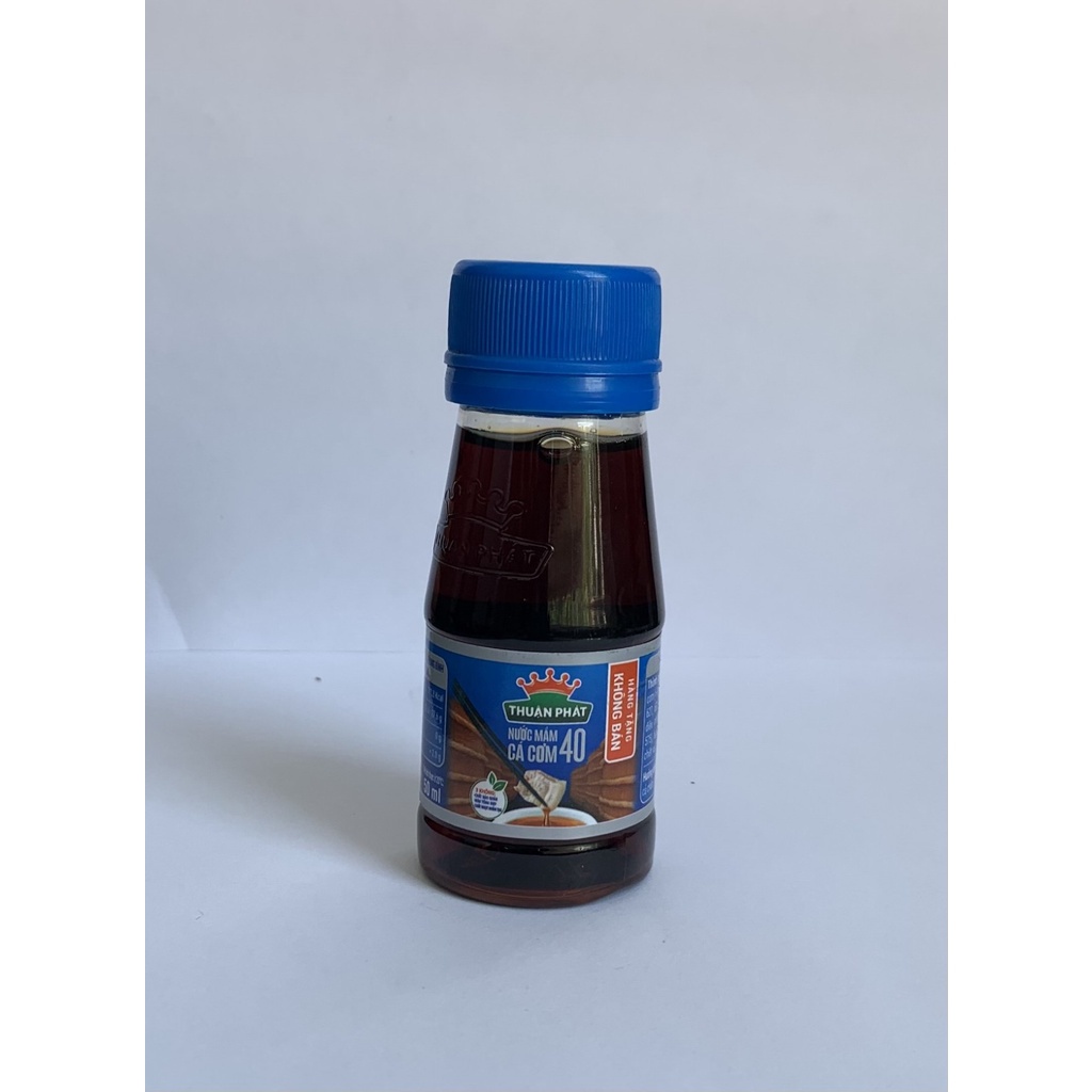 [Hàng tặng không bán] Nước mắm cá cơm Thuận Phát 40 độ đạm 50ml