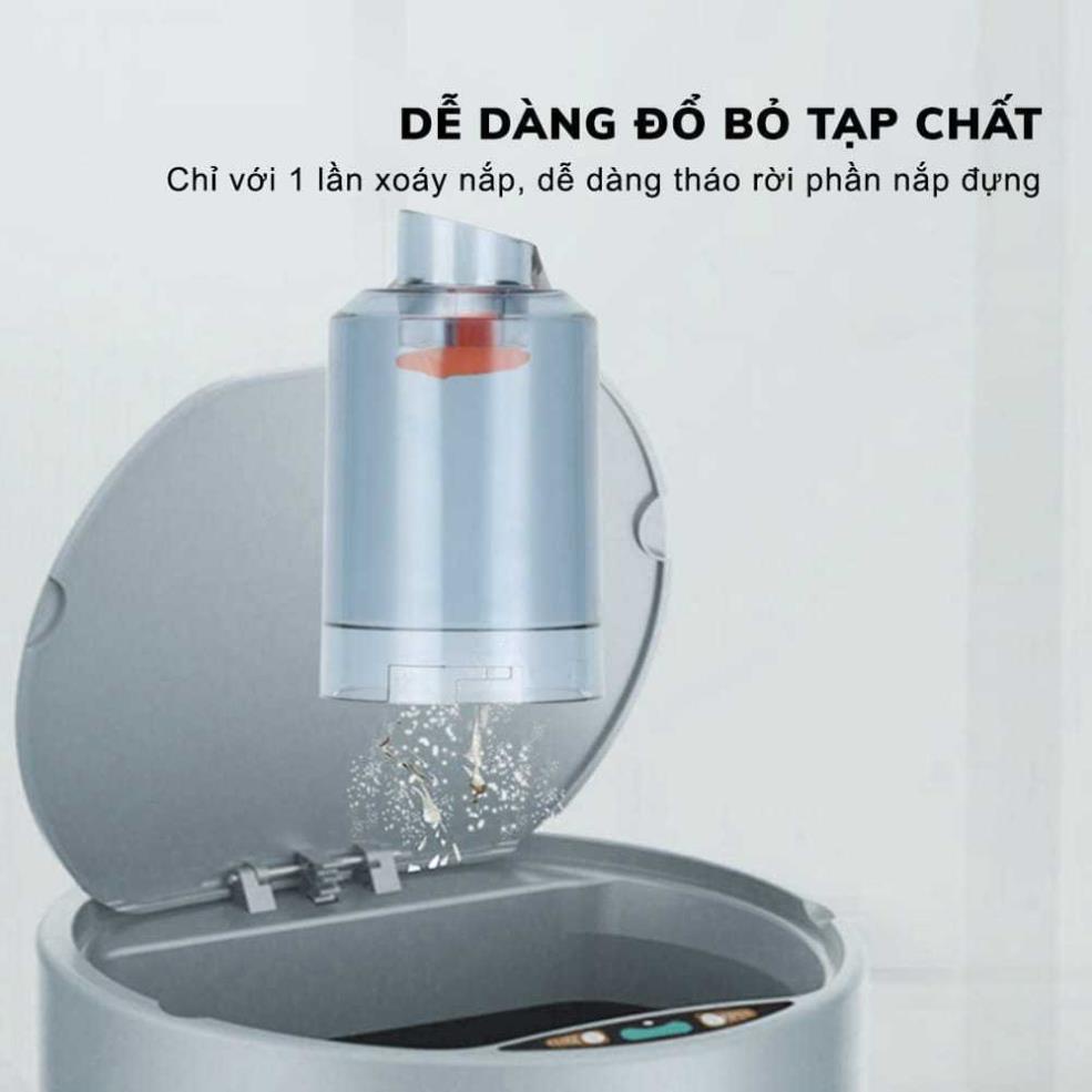 Máy Hút Bụi Cầm Tay Mini, Máy Hút Bụi Mini Không Dây Sạc Pin Công Suất 60W Lực Hút 6000PA Không Ồn Bảo Hành 12 Tháng