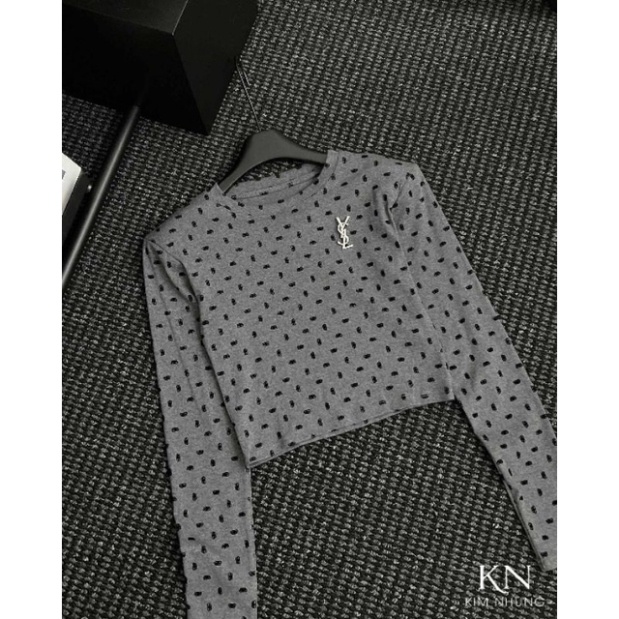 Áo thun dài tay kèm tag hàng QC 24/10