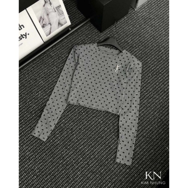 Áo thun dài tay kèm tag hàng QC 24/10