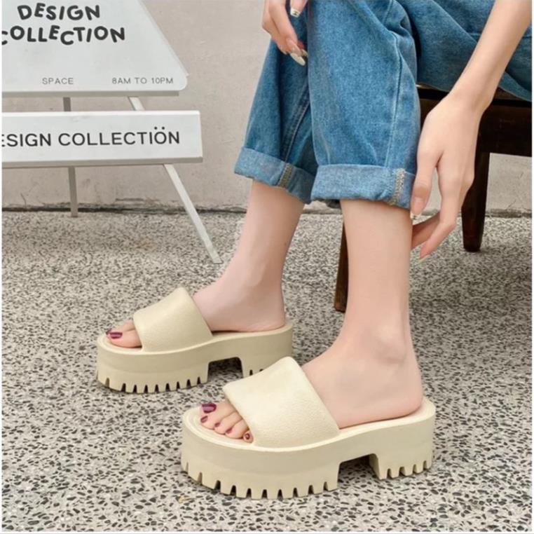 Dép Quai Ngang EVA Đế Dày Phong Cách Âu Mỹ Thời Trang Cho Nữ