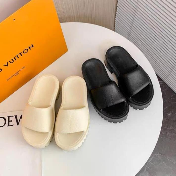 Dép _Gucci nữ độn đế 5cm, sục GC nữ đúc cao cấp bền bỉ đế cao 5cm siêu hot trend,dép răng cưa chất EVA siêu nhẹ