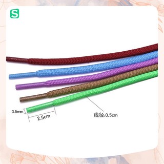 Dây giày trơn tròn chọn màu bán theo đôi 1.2m