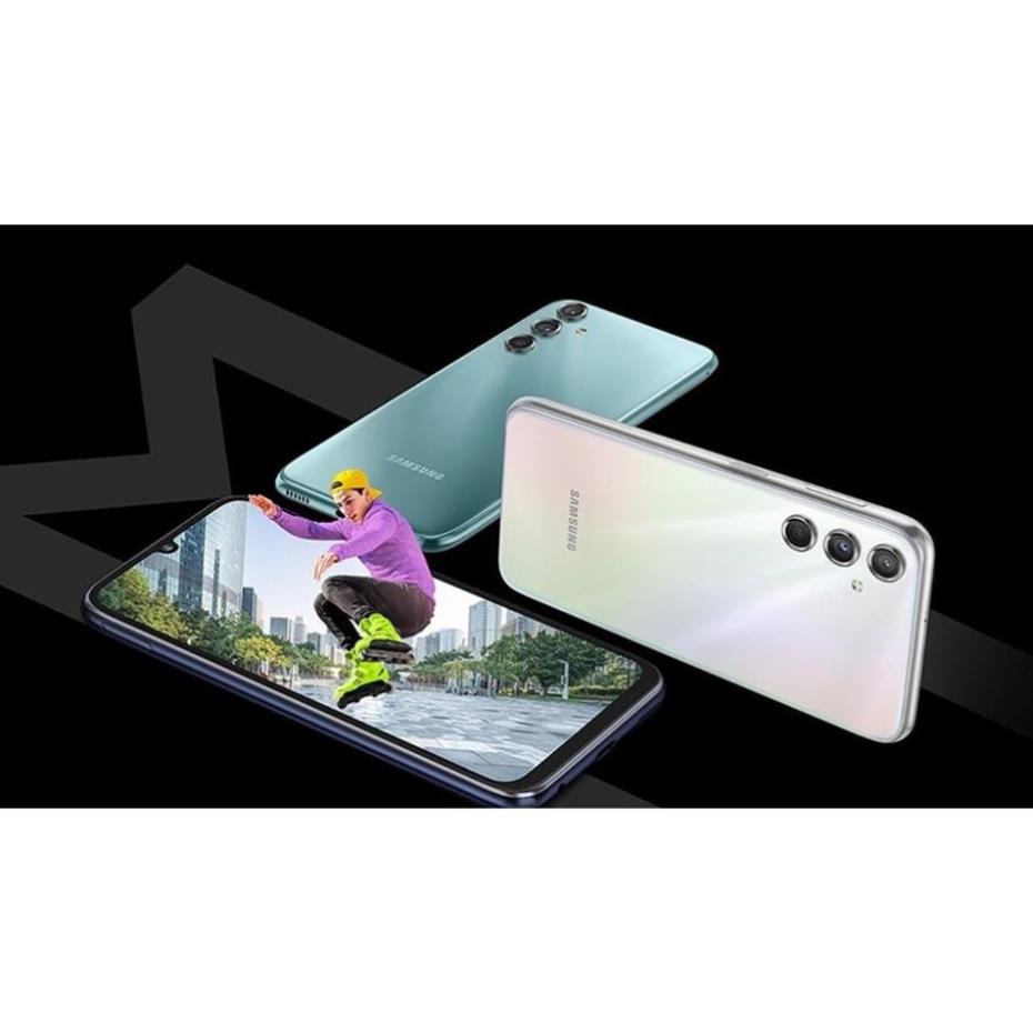 Điện Thoại Samsung Galaxy M34 5G 8GB/128GB - Máy Mới - Không Đồng Kiểm - BH 12 Tháng - 1 Đổi 1 Trong Vòng 7 Ngày