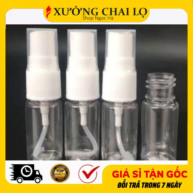 Chai Xịt Phun Sương ❤ Siêu Rẻ ❤ Chai Lọ Nhựa Pet Xịt Phun Sương 10ml,15ml,20ml,30ml,50ml,100ml Chiết Nước Hoa, Tinh Dầu