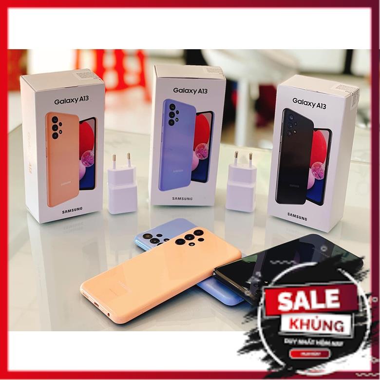 Điện Thoại Samsung Galaxy A13 64GB | 128GB - Máy Mới - Không Đồng Kiểm - BH 12 Tháng - 1 Đổi 1 Trong Vòng 7 Ngày