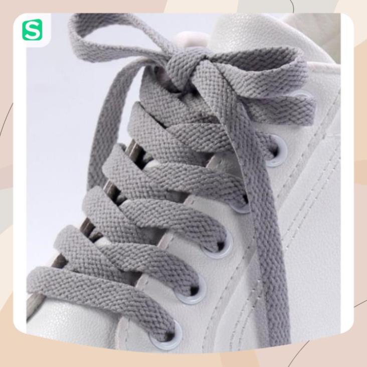 Dây giày thể thao dẹp nhiều màu sắc, dây giày phù hợp với các loại giày Sneaker độ dài 120cm và 160cm - MH1