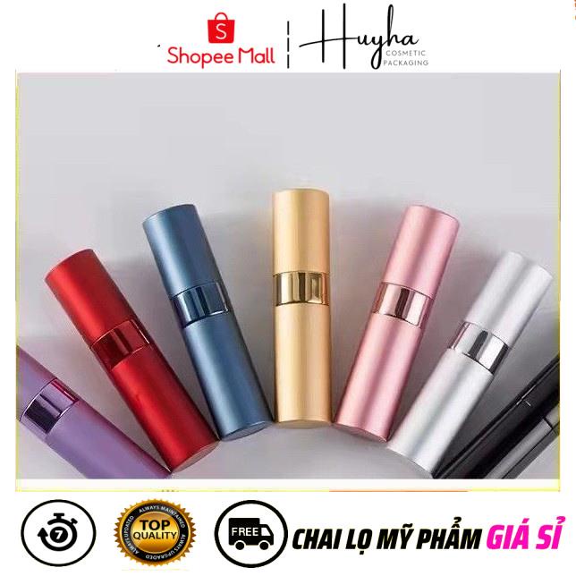 Chai Lọ Chiết Nước Hoa 15ml Hút Chân Không Đựng Dầu Thơm HUY HA COSMETIC PACKAGING Phụ Kiện Du Lịch