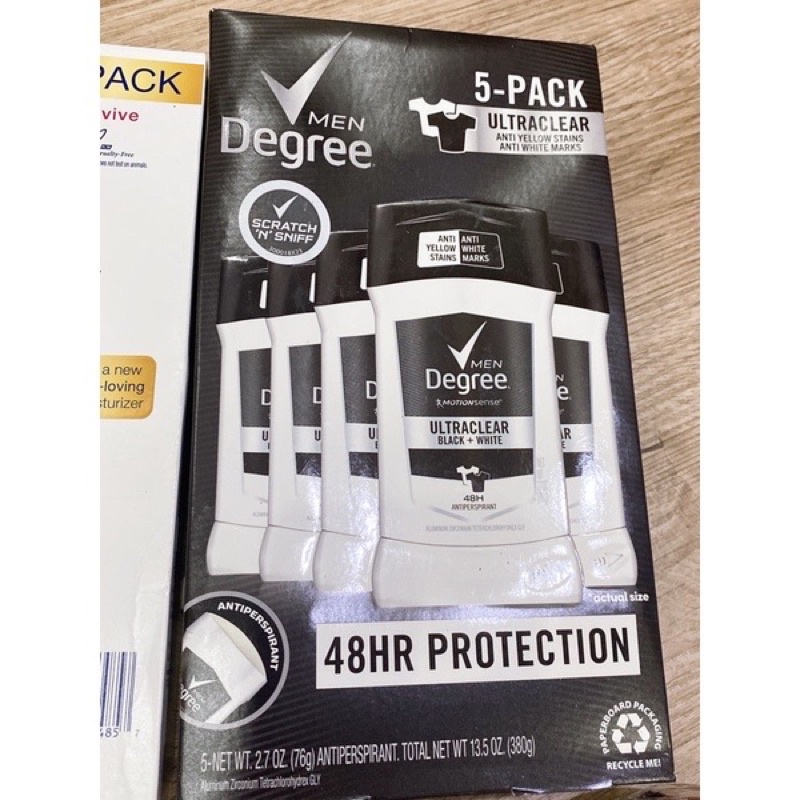 [Chính Hãng] Lăn khử mùi cho nam giới Degree Men Motionsense Ultra Clear Black + White Antiperspiran