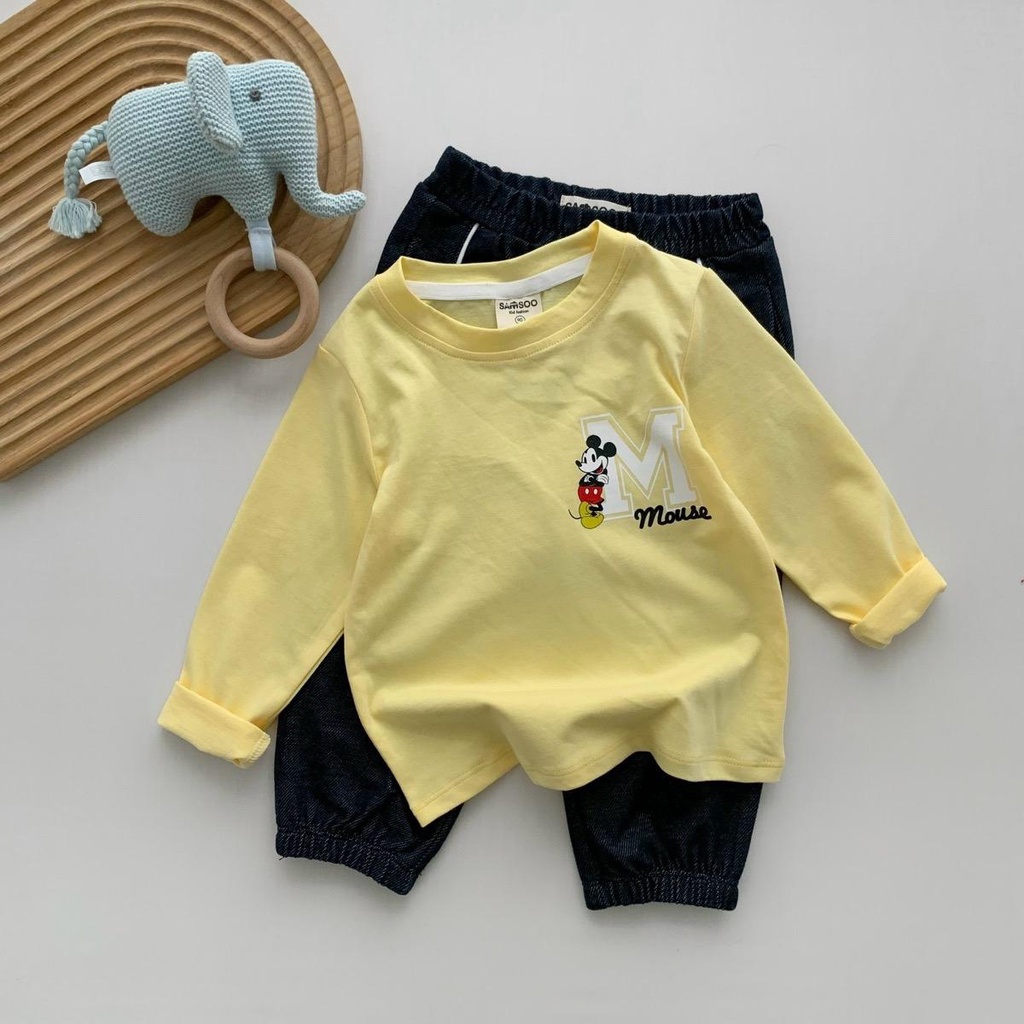 Bộ quần áo Samsoo cho bé đủ size