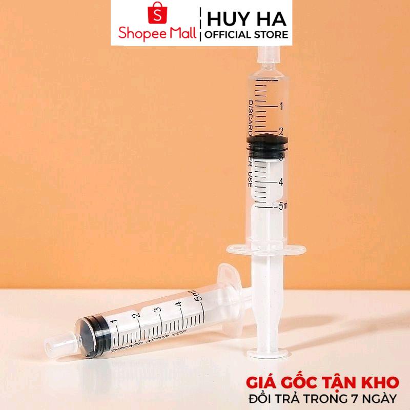 Dụng Cụ Chiết Nước Hoa HUY HA COSMETIC PACKAGING Ống Xilanh Chiết Nước Hoa 10ml Có Đầu Chiết Chuyên Dụng Chiết Nước Hoa