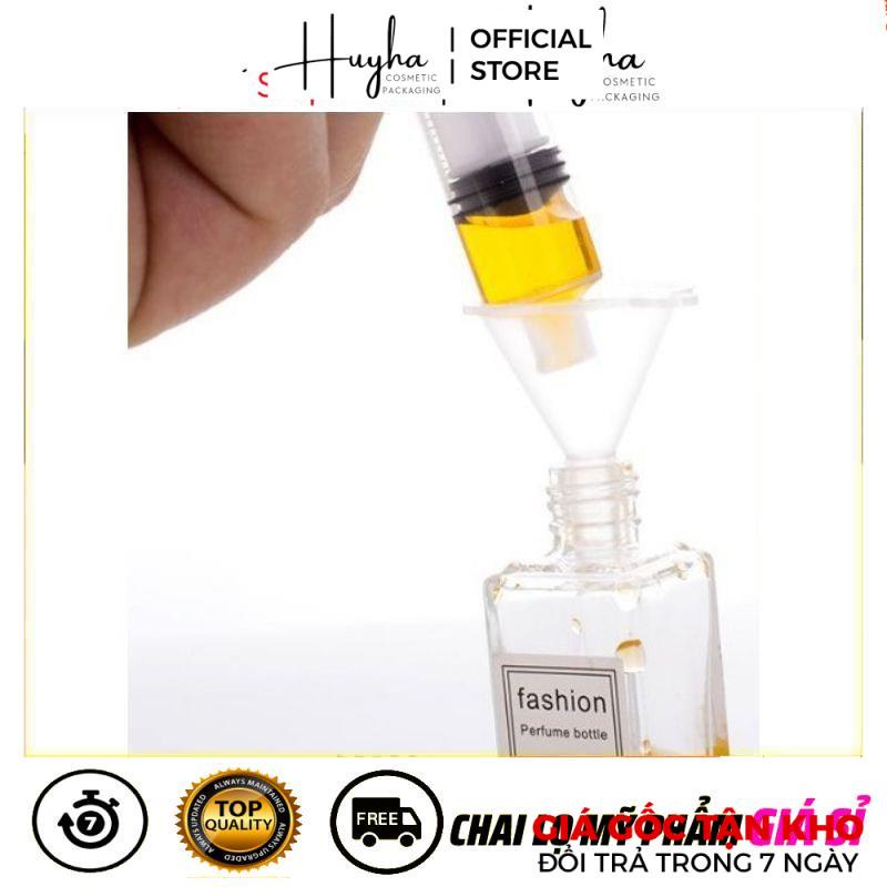 Dụng Cụ Chiết Nước Hoa HUY HA COSMETIC PACKAGING Ống Xilanh Chiết Nước Hoa 10ml Có Đầu Chiết Chuyên Dụng Chiết Nước Hoa