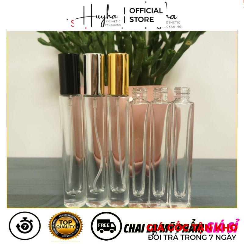 Chai Lọ Chiết Nước Hoa HUY HA COSMETIC PACKAGING 3ml,5ml,10ml,20ml,30ml Vuông Đựng Dầu Thơm, Phụ Kiện Du Lịch