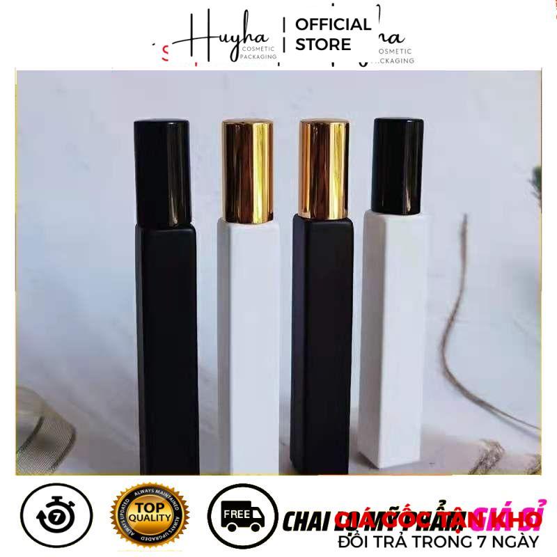 Chai Lọ Chiết Nước Hoa HUY HA COSMETIC PACKAGING 3ml,5ml,10ml,20ml,30ml Vuông Đựng Dầu Thơm, Phụ Kiện Du Lịch