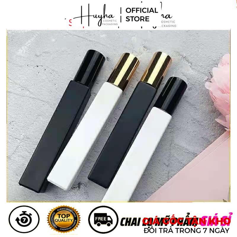 Chai Lọ Chiết Nước Hoa HUY HA COSMETIC PACKAGING 3ml,5ml,10ml,20ml,30ml Vuông Đựng Dầu Thơm, Phụ Kiện Du Lịch