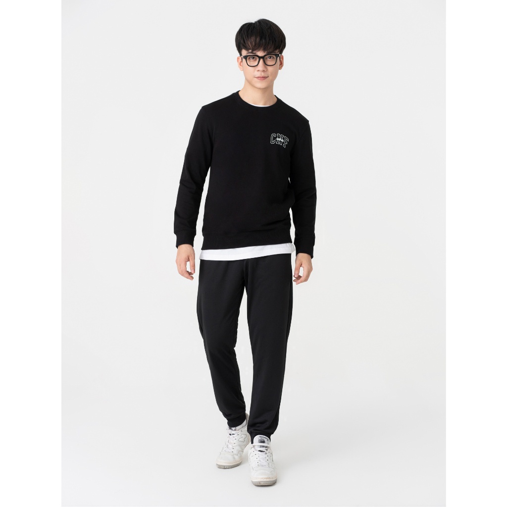 Quần nỉ nam CANIFA dáng jogger co giãn cạp chun bo gấu 8BP23W004