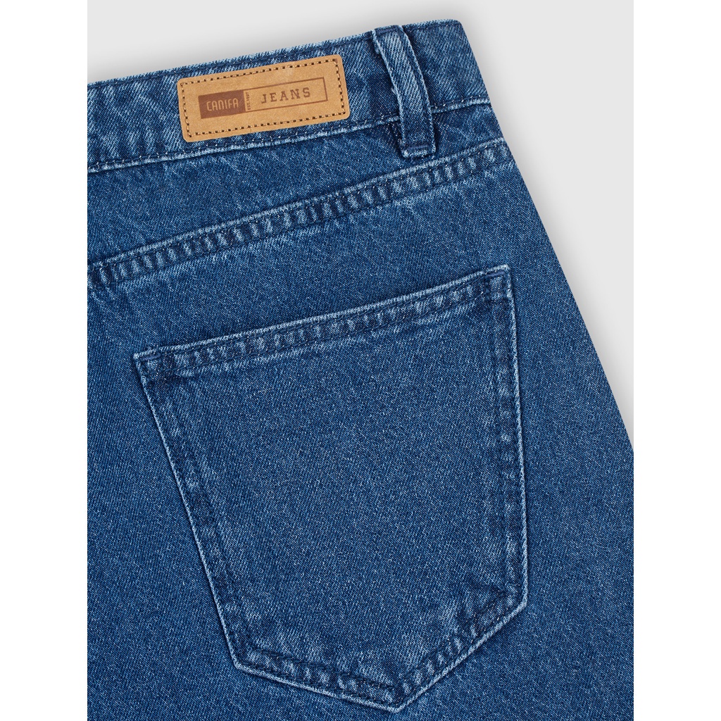 Quần jeans nữ CANIFA chất cotton dáng boyfriend 6BJ22W001