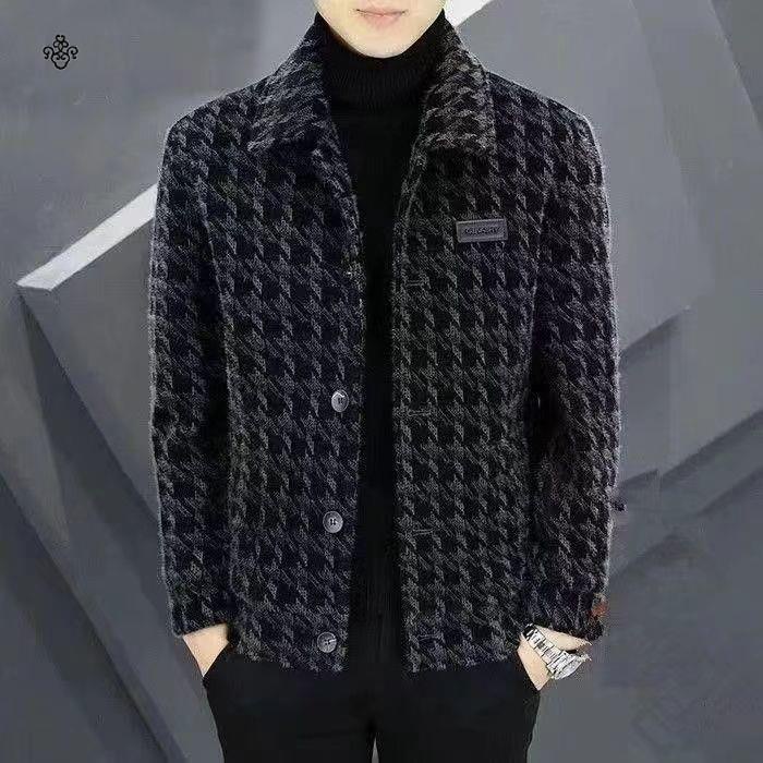 Ch t L Ng cao O kho C áo khoác Len Dày Dặn Nhẹ Nhàng Phiên Bản Hàn Quốc Thời Trang Thu Đông Mới niche