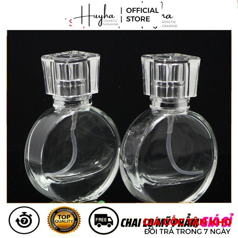 Chai Lọ Chiết Nước Hoa HUY HA COSMETIC PACKAGING Hình Chữ o 30ml Đựng Dầu Thơm , Phụ Kiện Du Lịch