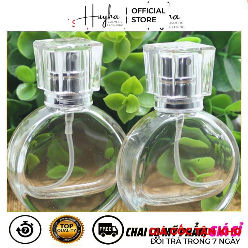 Chai Lọ Chiết Nước Hoa HUY HA COSMETIC PACKAGING Hình Chữ o 30ml Đựng Dầu Thơm , Phụ Kiện Du Lịch