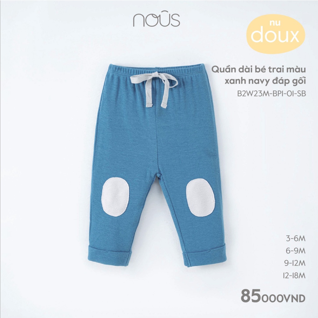 Set 2 quần dài bé trai bé gái đủ màu - Nous Bình Dương