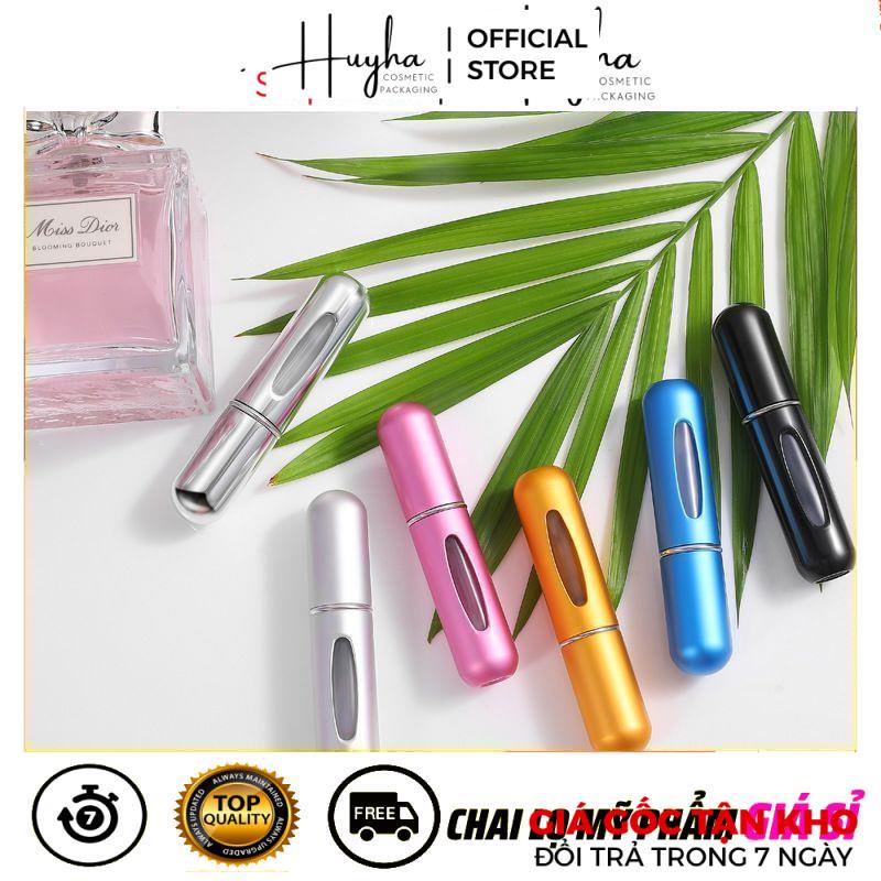 [5ml] Vỏ Chai Lọ Chiết Nước Hoa Tự Động Chiết Dầu Thơm , Phụ Kiện Du Lịch HUY HA COSMETIC PACKAGING