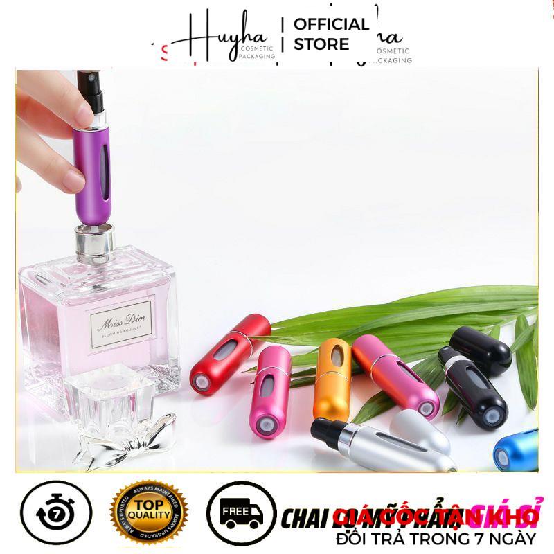 [5ml] Vỏ Chai Lọ Chiết Nước Hoa Tự Động Chiết Dầu Thơm , Phụ Kiện Du Lịch HUY HA COSMETIC PACKAGING