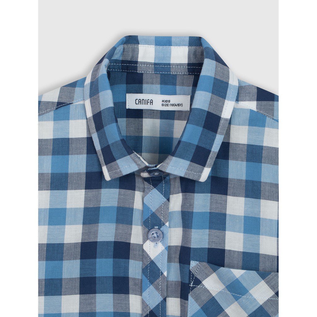 Áo sơ mi ngắn tay bé trai 2TH21S003 Canifa