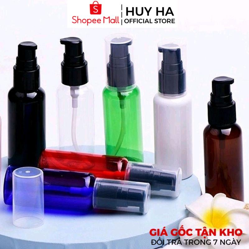 [Sỉ Siêu Rẻ] Chai Lọ Nhựa Xịt Giọt HUY HA COSMETIC PACKAGING Nhựa Pet Xịt Giọt 10ml - 250ml Chiết Mỹ Phẩm