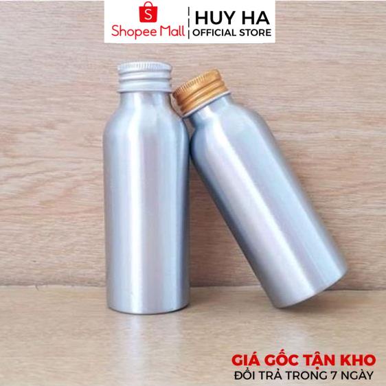 Chai Lọ Chiết Mĩ Phẩm HUY HA COSMETIC PACKAGING Nhôm Nắp Vặn Nhôm 30ml,50ml,100ml Đựng Mỹ Phẩm, Dược Phẩm .