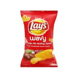 Snack lay's vị thăn bò nướng texas 35g