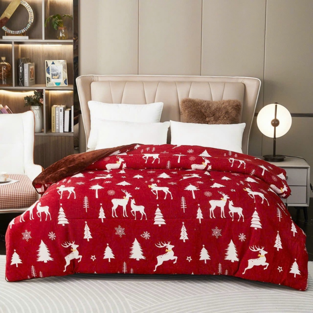 Chăn Cừu Tuyết YUKI Cao Cấp, Dầy Dặn Hàng Loại Thượng Hạng.