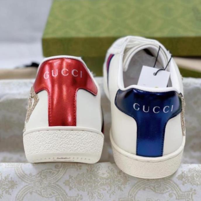 GIÀY THỂ THAO NAM, gucci LEVED nam, nữ - SNEAKER DA THẬT- thời trang