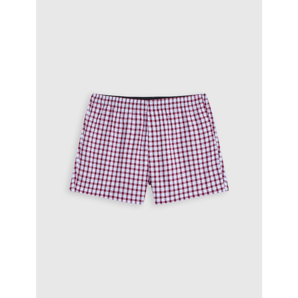 Pack 2 quần đùi mặc nhà cho nam CANIFA chất liệu 100% cotton mát mẻ, cạp chun thoải mái 8LA22A005