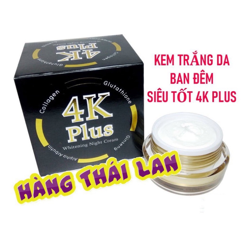 Kem Giảm Nám Tàn Nhang Trắng Da 4K PLUS 20G .