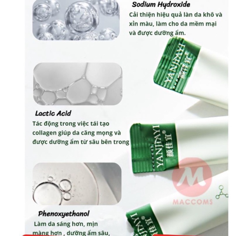 Mặt Nạ Ngủ Thạch Collagen YANJIAYI Hộp 20 Gói .