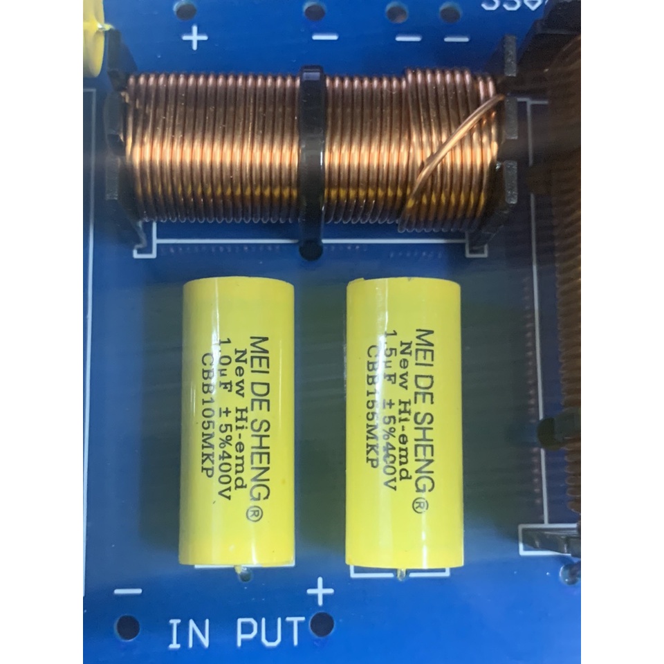 Mạch lọc phân tần 2 đường tiếng PA 5 1 bass - 1 treble chuyên dụng cho loa kéo