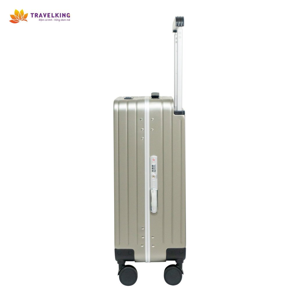 Vali doanh nhân cao cấp có ngăn đựng laptop TRAVELKING KN8082 bảo hành 10 năm, phân phối bởi VALIKING