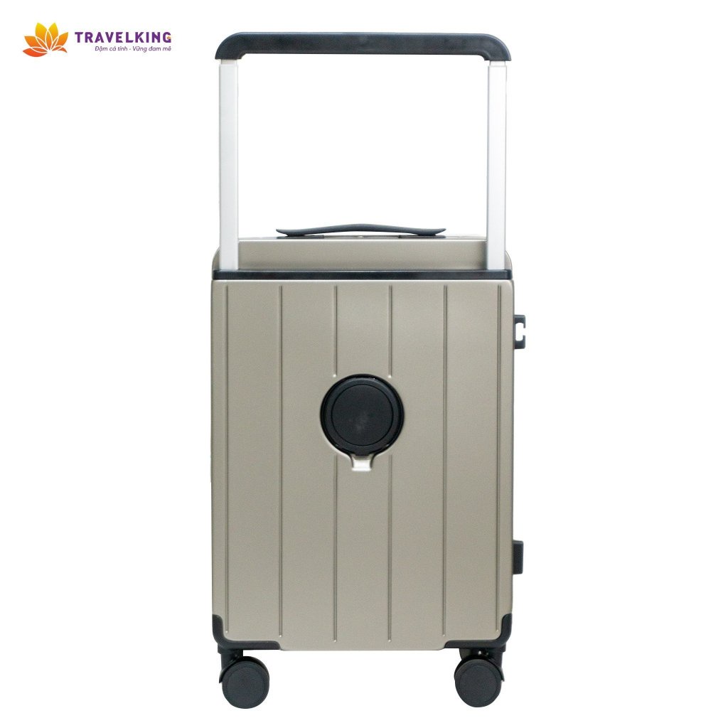 Vali doanh nhân cao cấp có ngăn đựng laptop TRAVELKING KN8082 bảo hành 10 năm, phân phối bởi VALIKING
