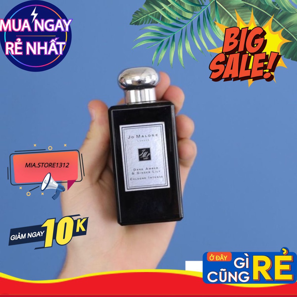 🌠 Nước hoa Jo Malone Dark Amber & Ginger Lily Test Spray / Chuẩn authentic ⁻⁻freeship 🌠